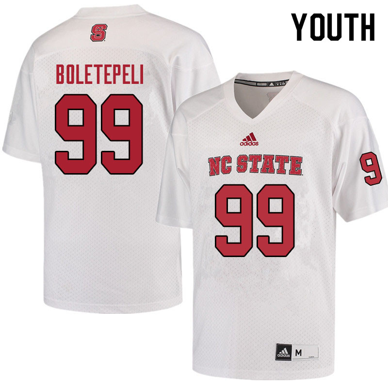 Youth #99 Joseph Boletepeli NC State Wolfpack College Football Jerseys Sale-Red